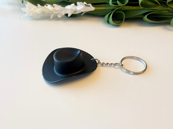 Western Hat Keychain