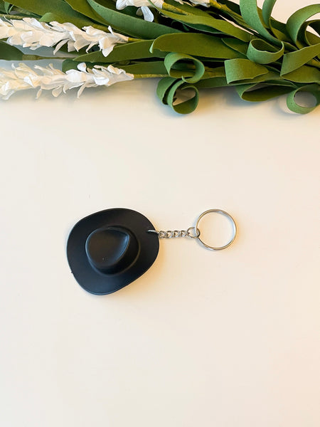 Western Hat Keychain