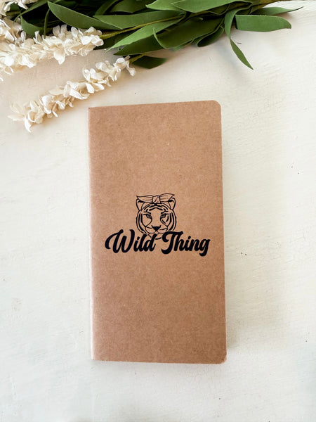 Wild Thing Kraft Notebook