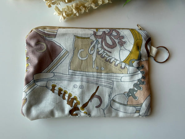 Hightop Medium Zippered Pouch