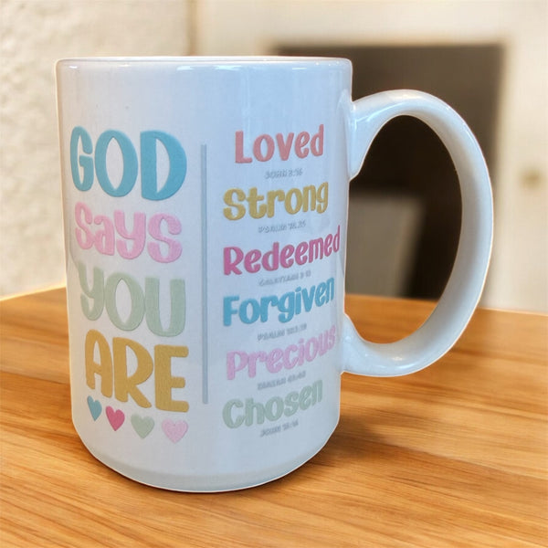 God says you are Mug