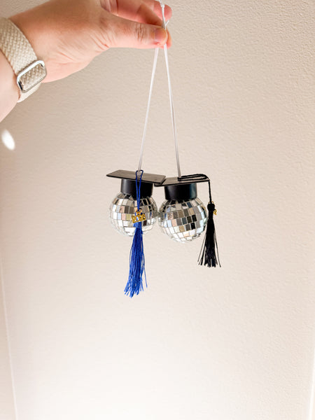 2026 Graduation Mirror Ball Charm