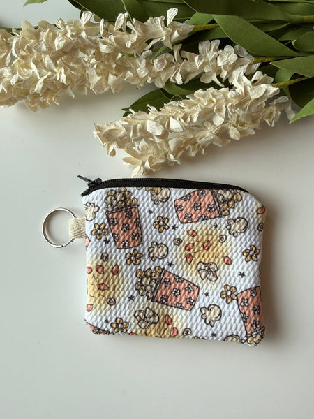 Popcorn Mini Zippered Pouch