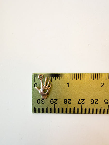 Hand Heart Charm