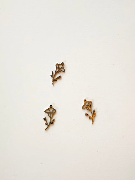 September birth flower charm