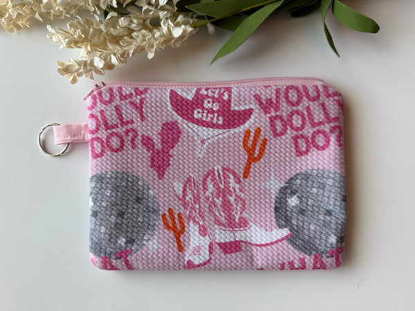 Dolly Medium Zippered Pouch