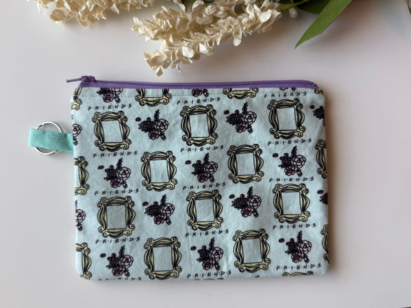 Friends Medium Zippered Pouch