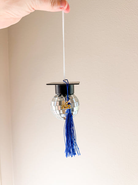 2026 Graduation Mirror Ball Charm