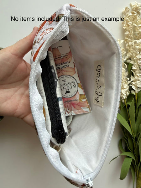 Western Medium Zippered Pouch