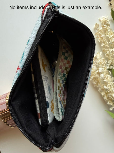 USA Western Medium Zippered Pouch