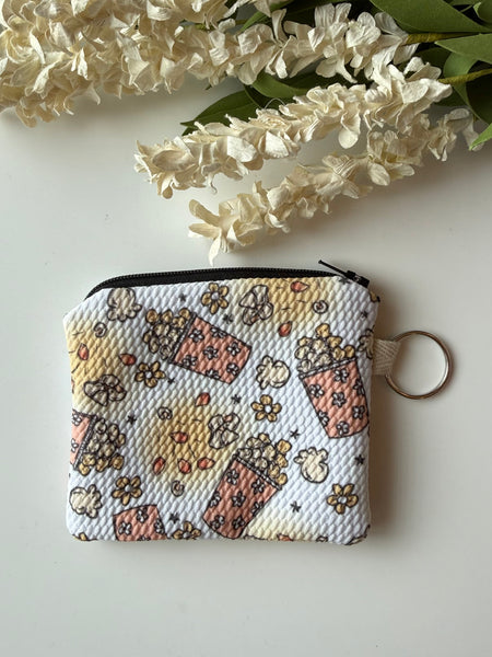 Popcorn Mini Zippered Pouch