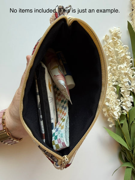 Mama Medium Zippered Pouch