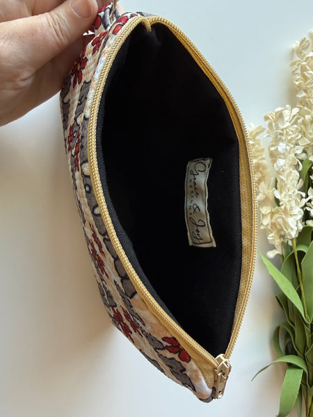 Mama Medium Zippered Pouch