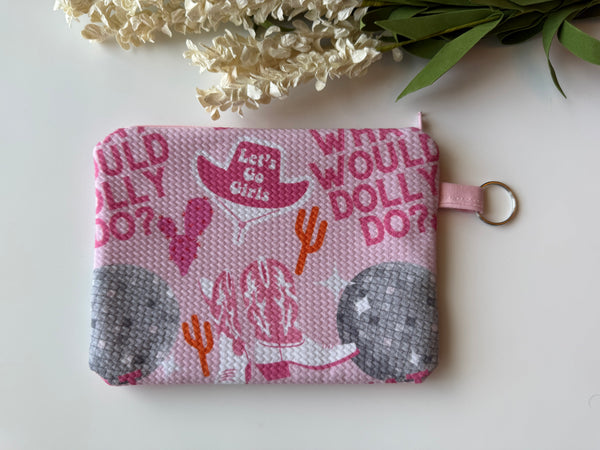 Dolly Medium Zippered Pouch
