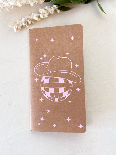 Disco Cowboy Kraft Notebook