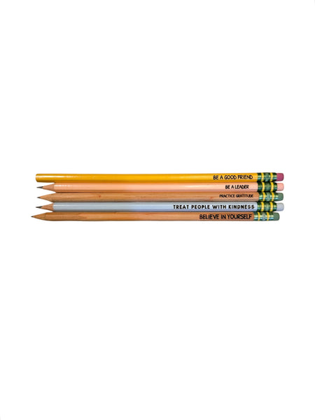 Laser Engraved Ticonderoga Pencils (Set of 5)