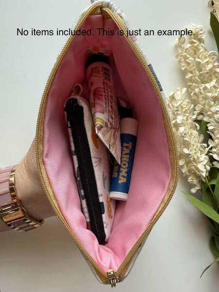 Mushroom Medium Zippered Pouch