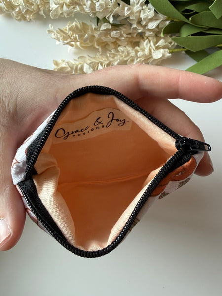 Western Mini Zippered Pouch