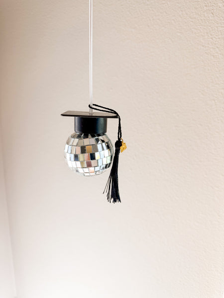 2026 Graduation Mirror Ball Charm