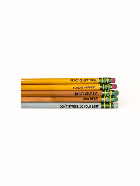 Laser Engraved Ticonderoga Pencils (Set of 5)