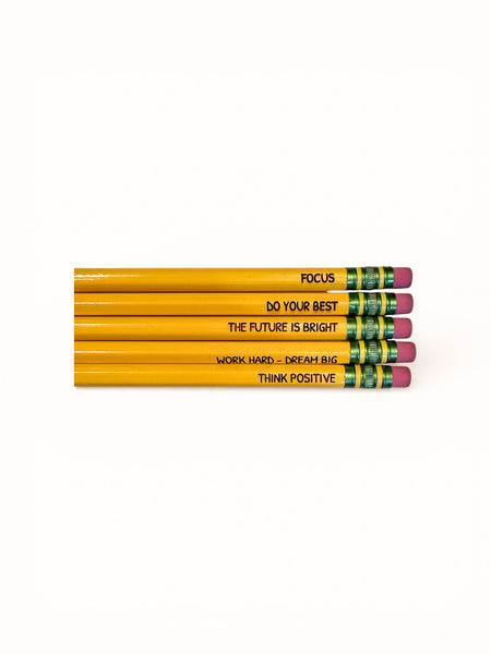 Laser Engraved Ticonderoga Pencils (Set of 5)