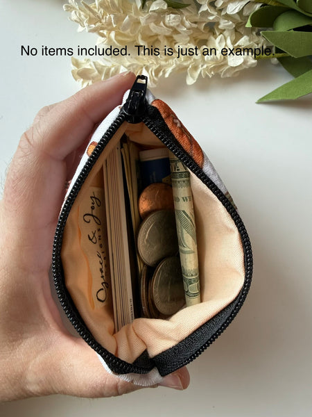 Western Mini Zippered Pouch