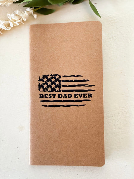 Best Dad Ever Kraft Notebook
