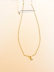 Bubble L Necklace