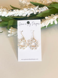 Flower Wreath Earrings