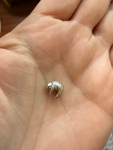 Sloth Charm - Gold or Silver