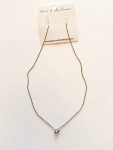 Silver Sloth necklace