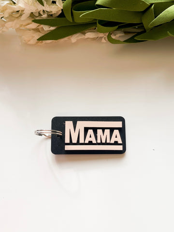 Acrylic Mama Keychain