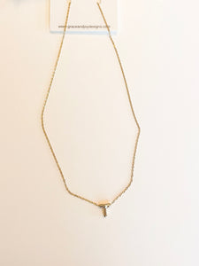 Bubble T Necklace