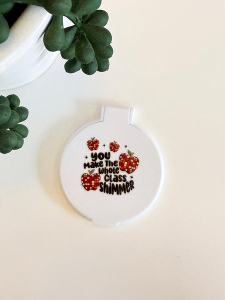 Whole class shimmer Mirror