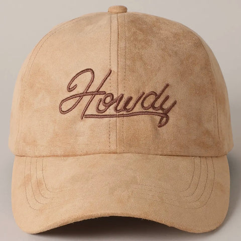 Howdy Suede Hat