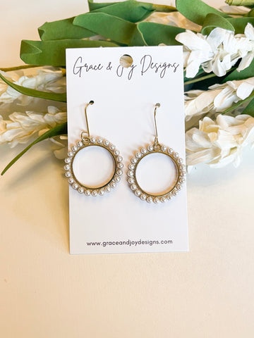 Pearl wreath Earrings