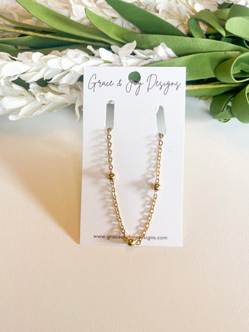 Larger Ball & chain Necklace