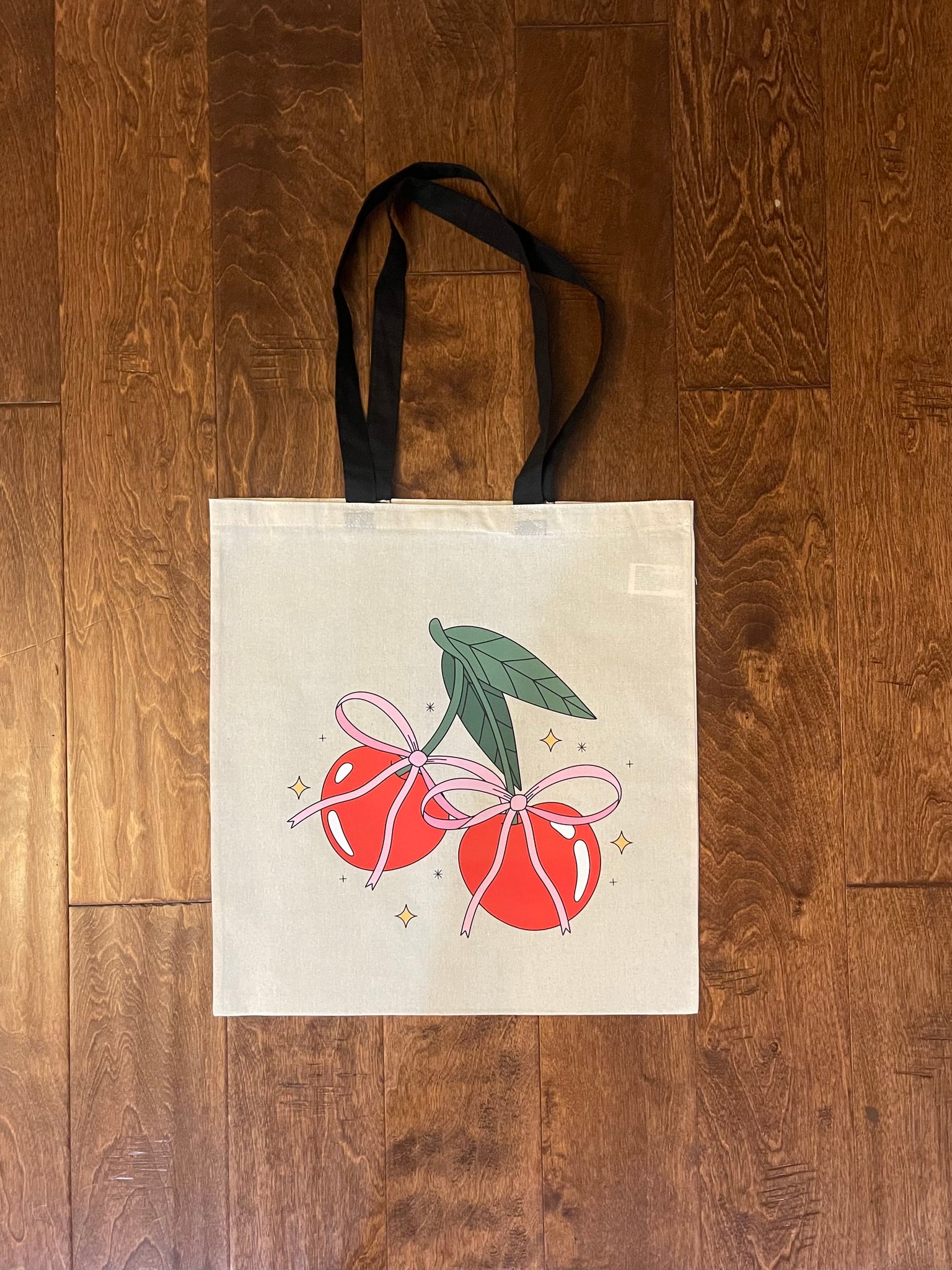 Cherries Bows Tote Bag