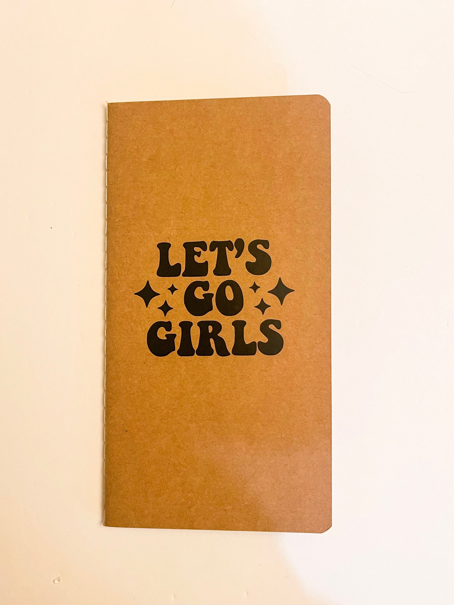 Let’s go girls Kraft Notebook