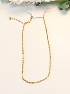 Gold Chain Necklace 16-18”