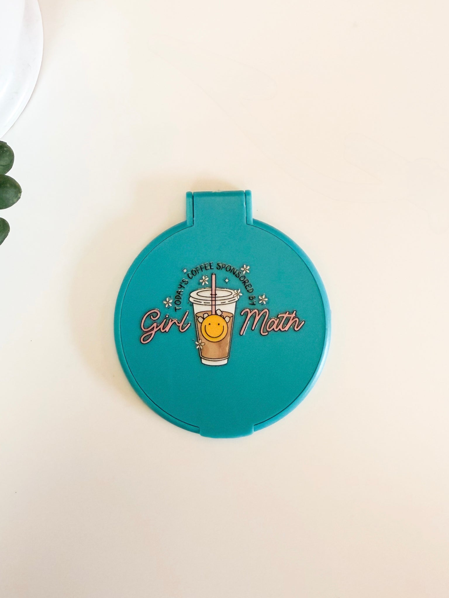 Today’s Coffee Turquoise Mirror