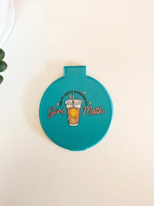 Today’s Coffee Turquoise Mirror