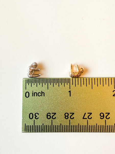 Sloth Charm - Gold or Silver