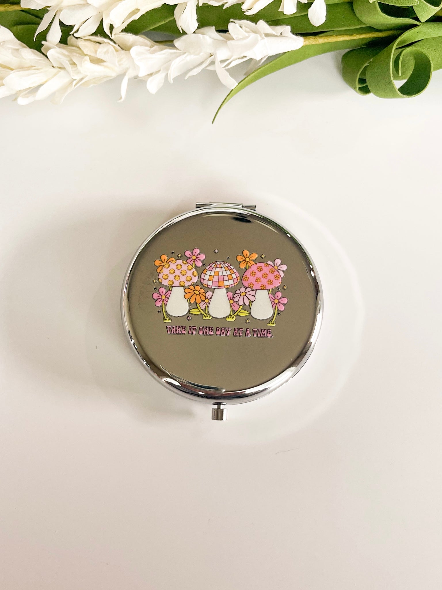 One Day at a time Compact mirror