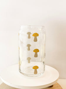 16 oz Mushroom Can Glass