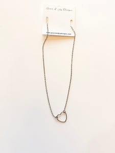 Silver Heart Necklace