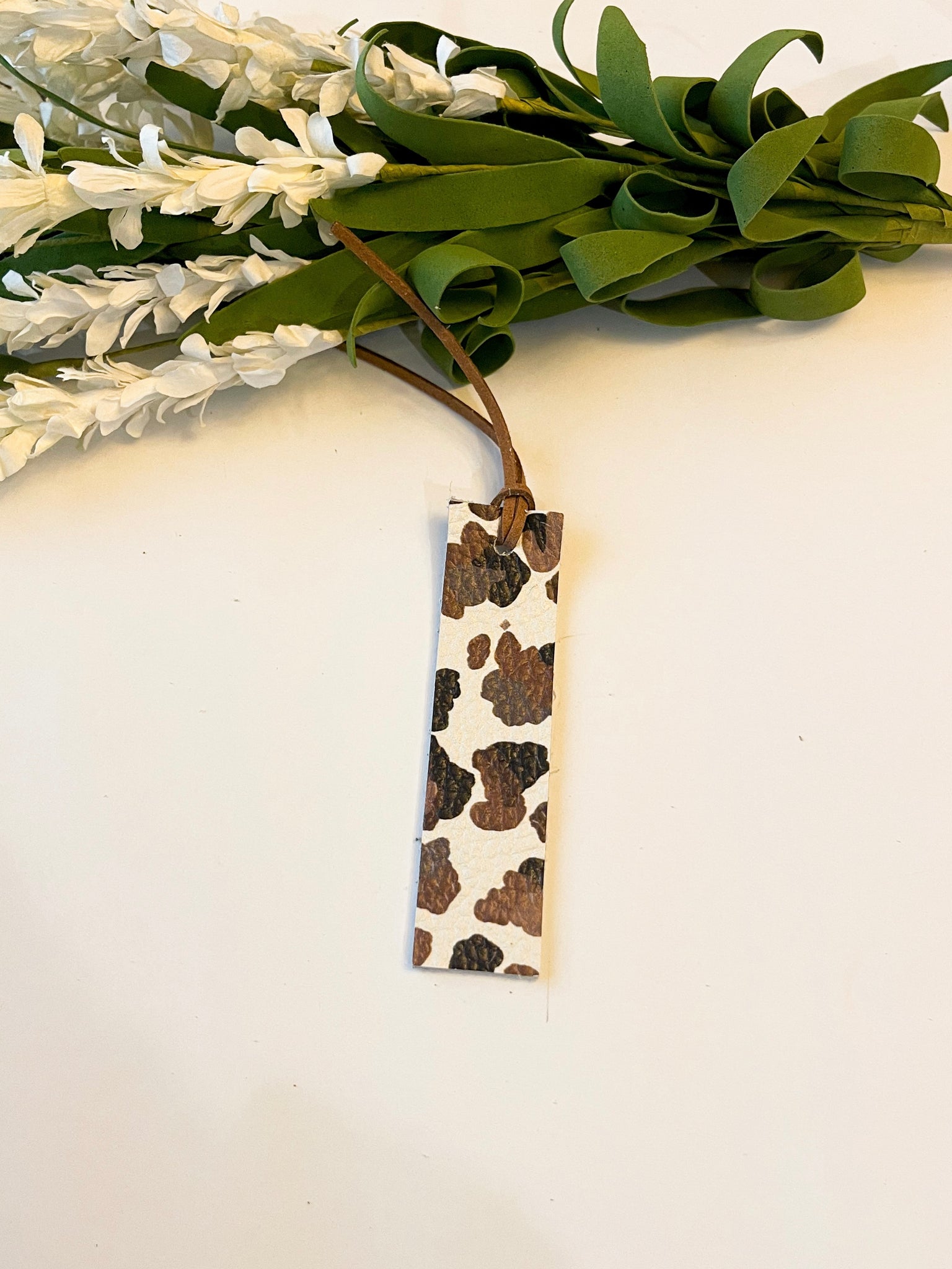 Cow Leather Bookmark
