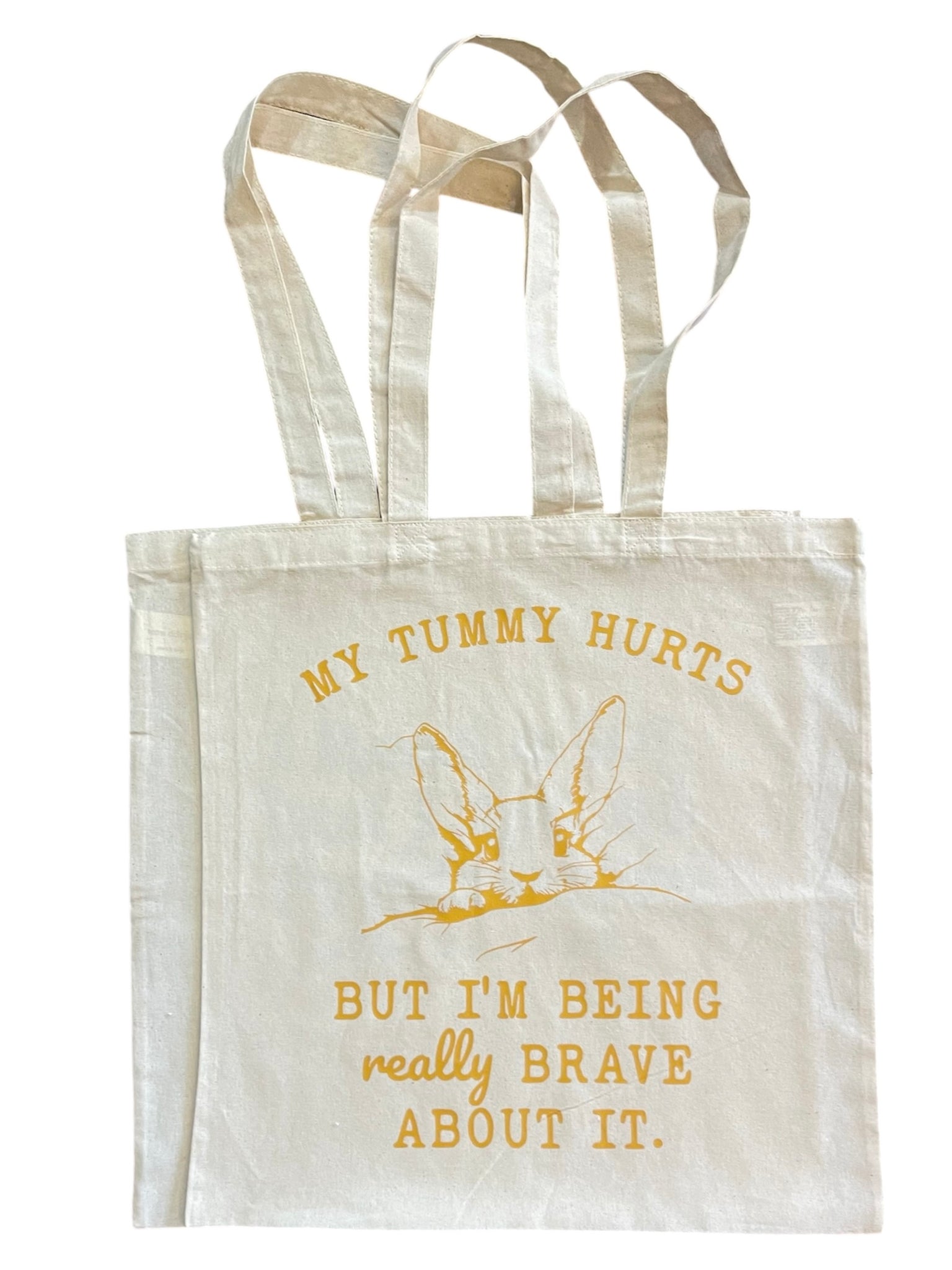 My tummy hurts Tote Bag