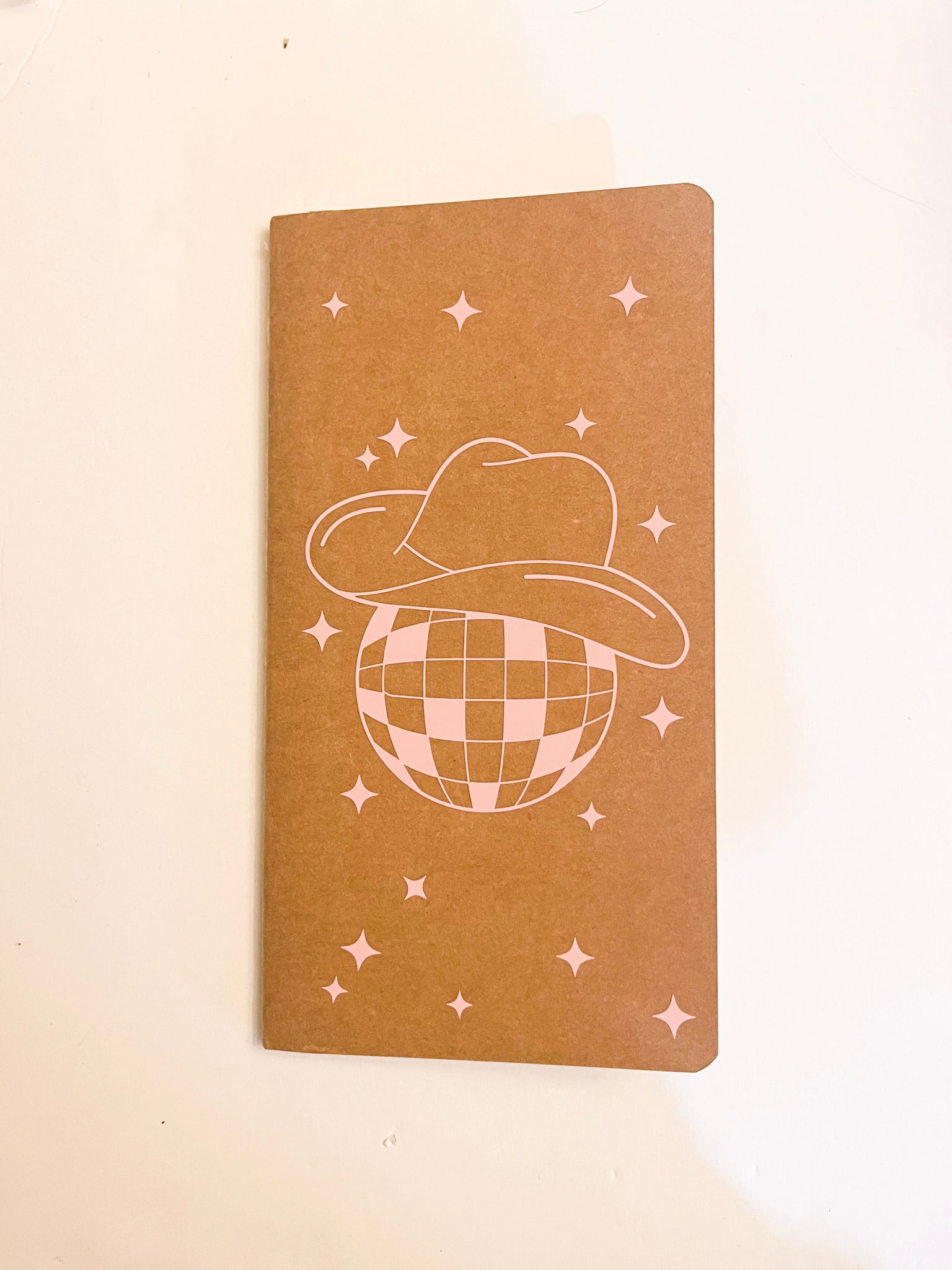 Disco Cowboy Kraft Notebook