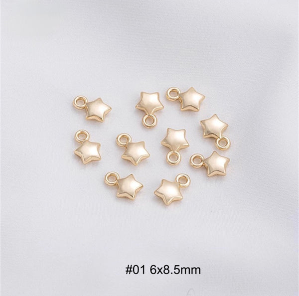 Mini Moon & Star Charms